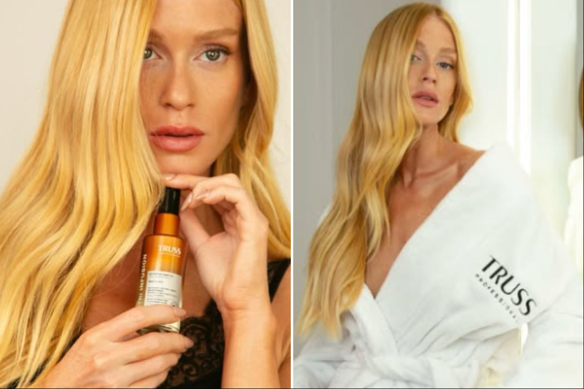 Marina Ruy Barbosa transformou o visual com a Truss e está loira