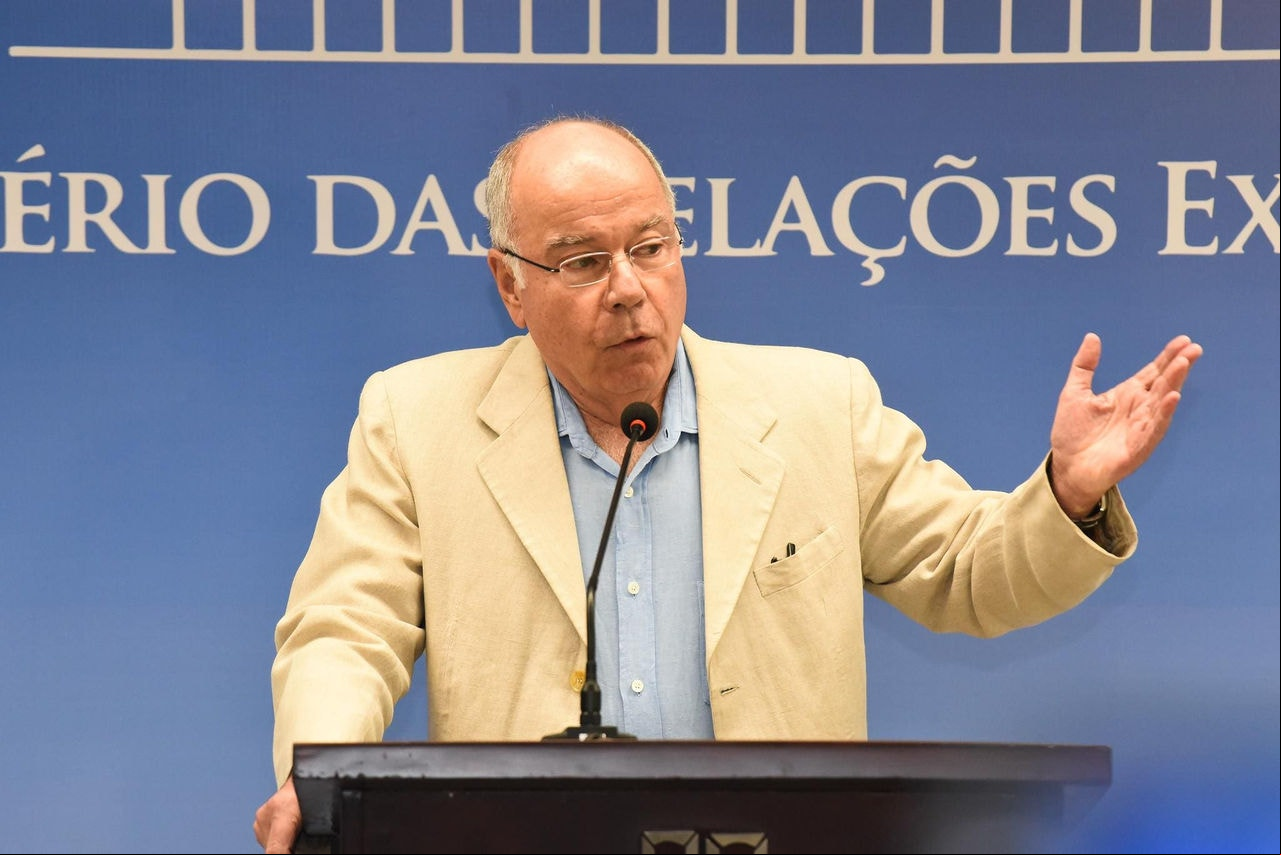 Ministro das Relações Exteriores, Embaixador Mauro Vieira, concede coletiva à imprensa no Itamaraty