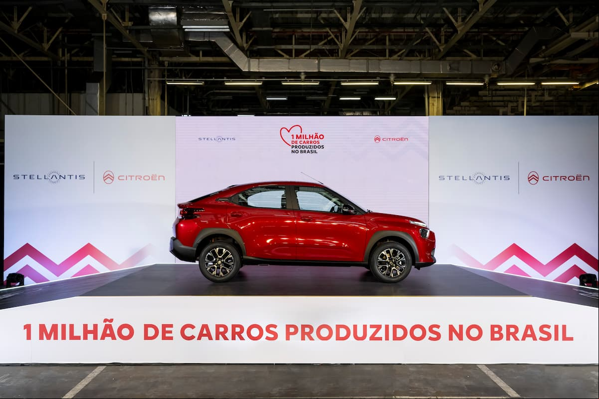 Citroën Basalt Shine marcou a unidade 1 milhão da marca sa produzida no Brasil