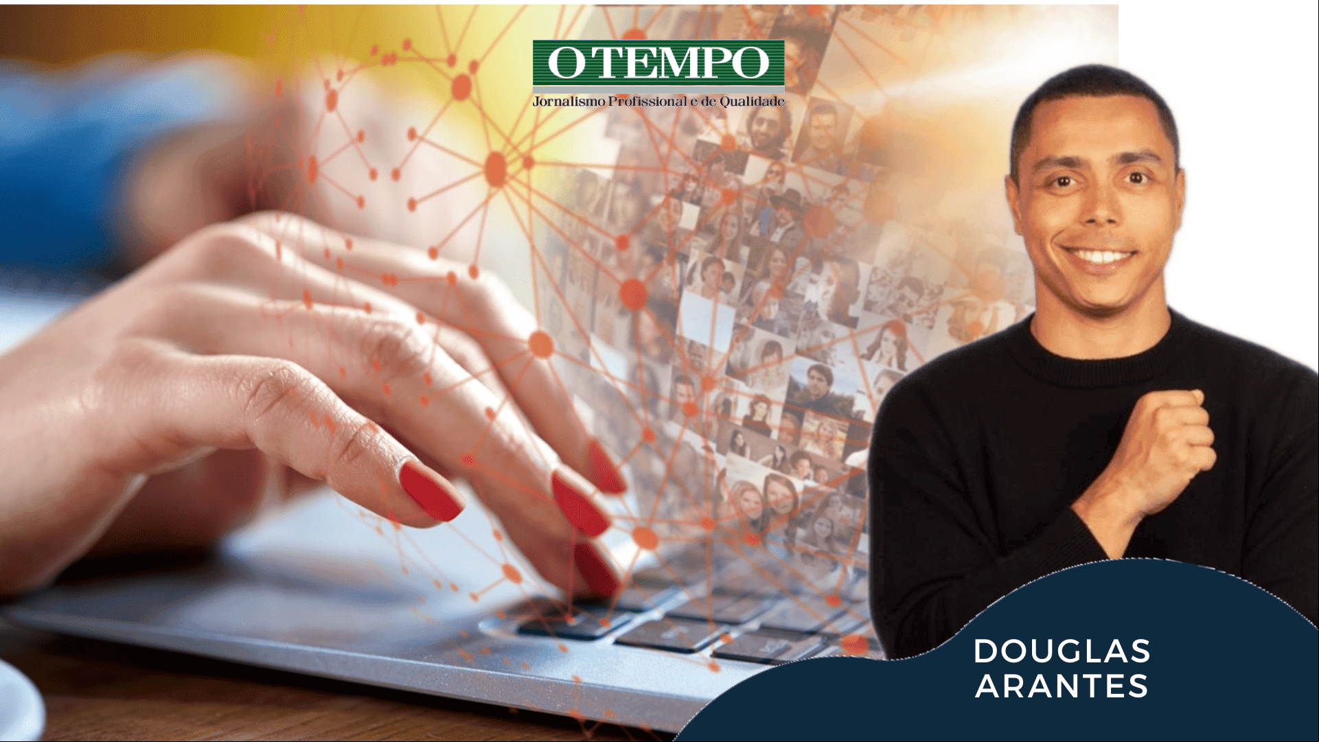 Imagem ilustrativa de aplicação da tecnologia para conexões de recursos humanos