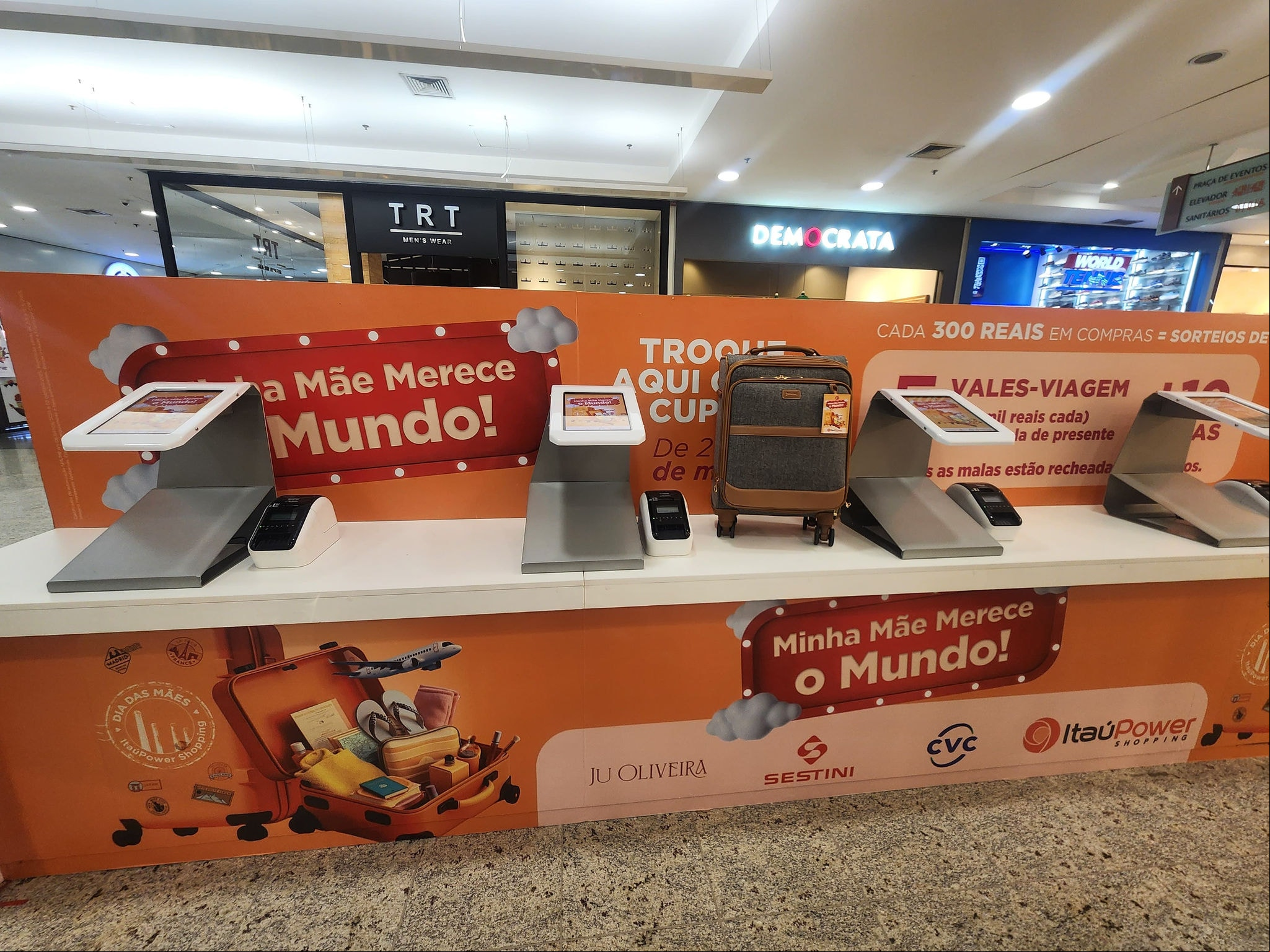 No ItaúPower Shopping, a campanha “Minha Mãe Merece o Mundo” une emoção e vantagens reais para o cliente