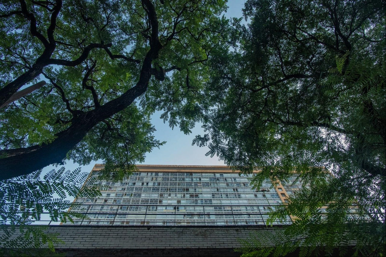 JK se tornou marco da paisagem do centro de BH, em frente à praça Raul Soares (Daniel de Cerqueira/O TEMPO)