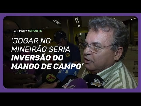 O presidente do América, Alencar da Silveira Junior, disse que gostaria de jogar no Mineirão a partida de volta das semifinais do Campeonato Mineiro. 